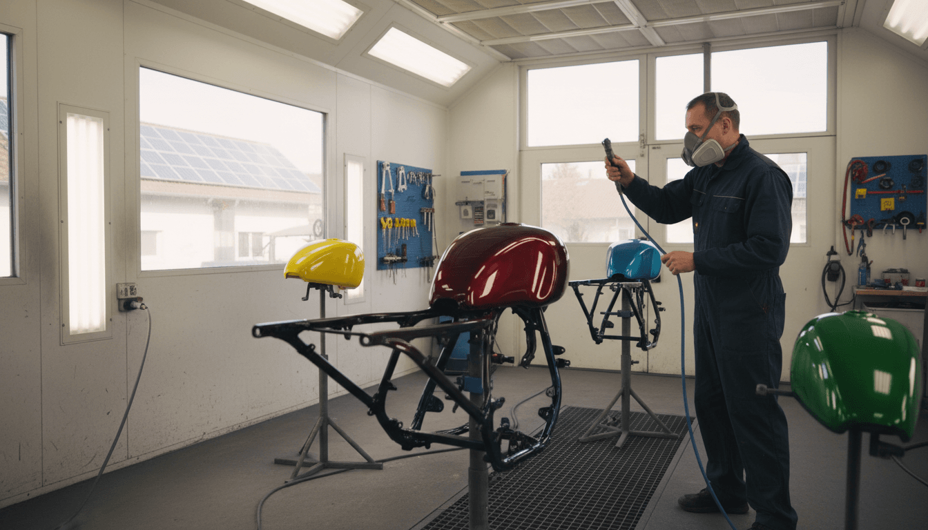 Motorradlackierung Hechingen — Beiter Lackierung